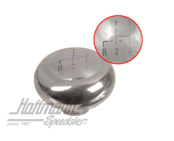 Pomo de la palanca de cambio, 10 mm, con esquema, Aluminio | AAC203 | 020-2014-68