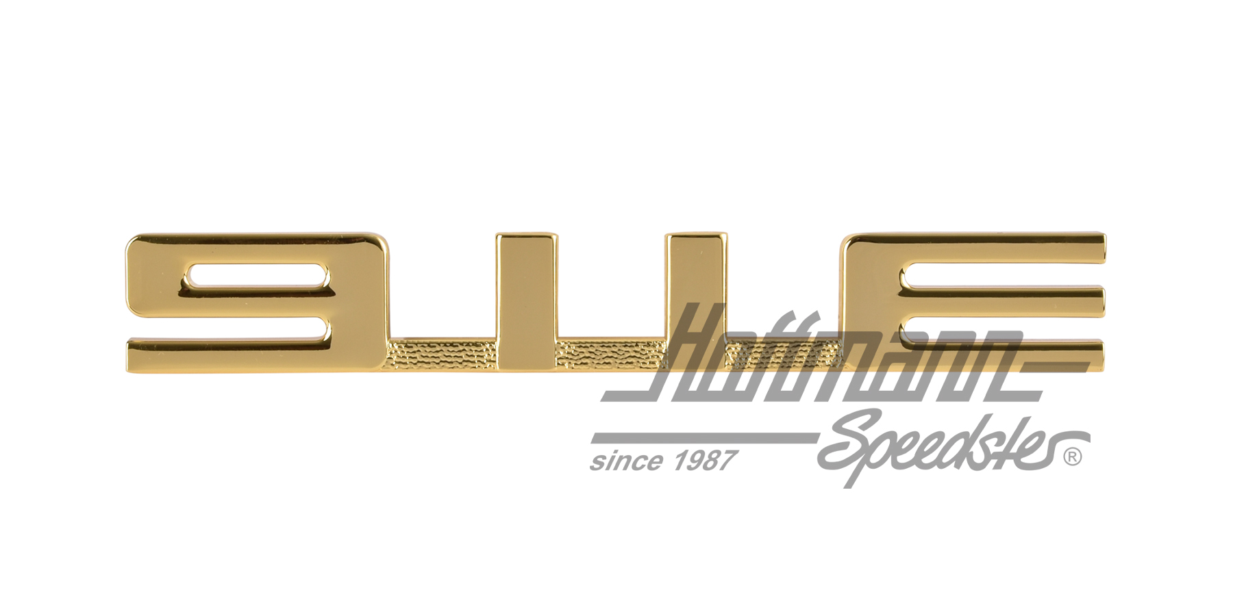 Logotipo, 911 E, dorado | 901 559 325 51 | 580-0953-33