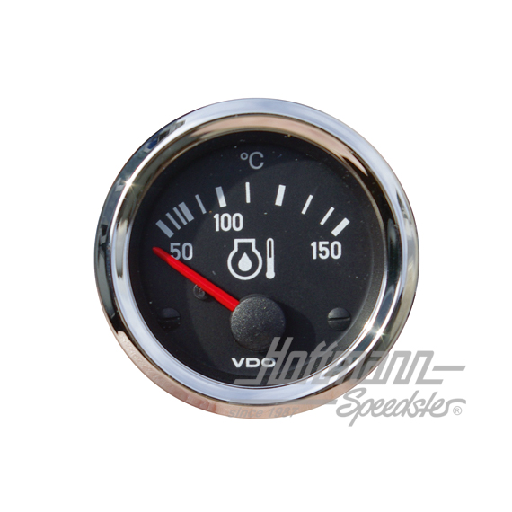 Indicador de temperatura de aceite  "COCKPIT INTERNATIONAL", cromado | 310 030 003 G | 021-0459