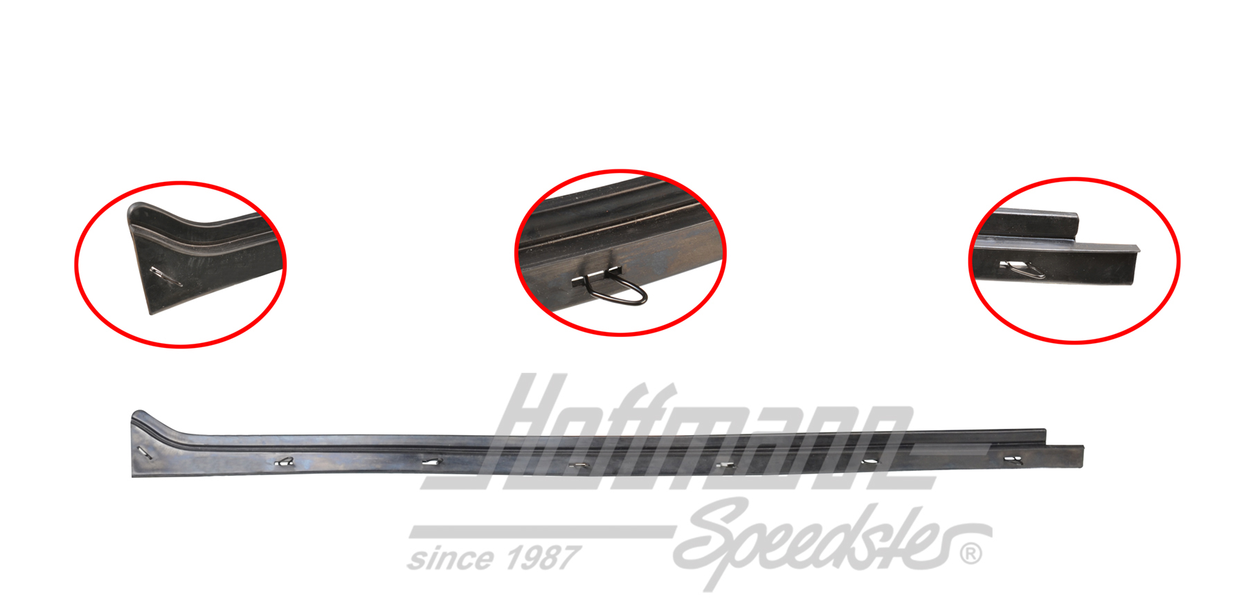 Junta de ranura,  interior, Tipo 3, izqda. | 311 837 475 B | 069-8060-11