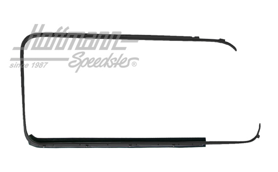 Marco decorativo de puerta, negro, Furgoneta T2, 67-79, dcho. | 211 853 322 BS | 090-6150-02