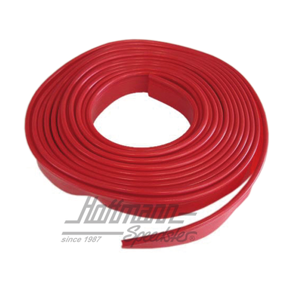 Burlete de guardabarros, rojo, universal | 111 821 707 rot | 050-4023-02