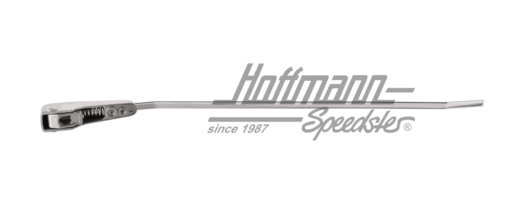 Brazo de limpiaparabrisas, izqda./dcha., Furgoneta T1, 64-67, acero inoxidable

                    