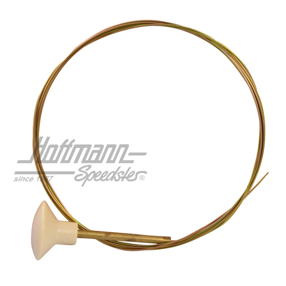 Tracción del capó, anterior/posterior, color marfil | 141 827 531 B IV | 066-1300-06