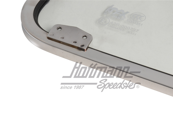 Juego de ventanilla Safari, anterior, acero inoxidable                                              