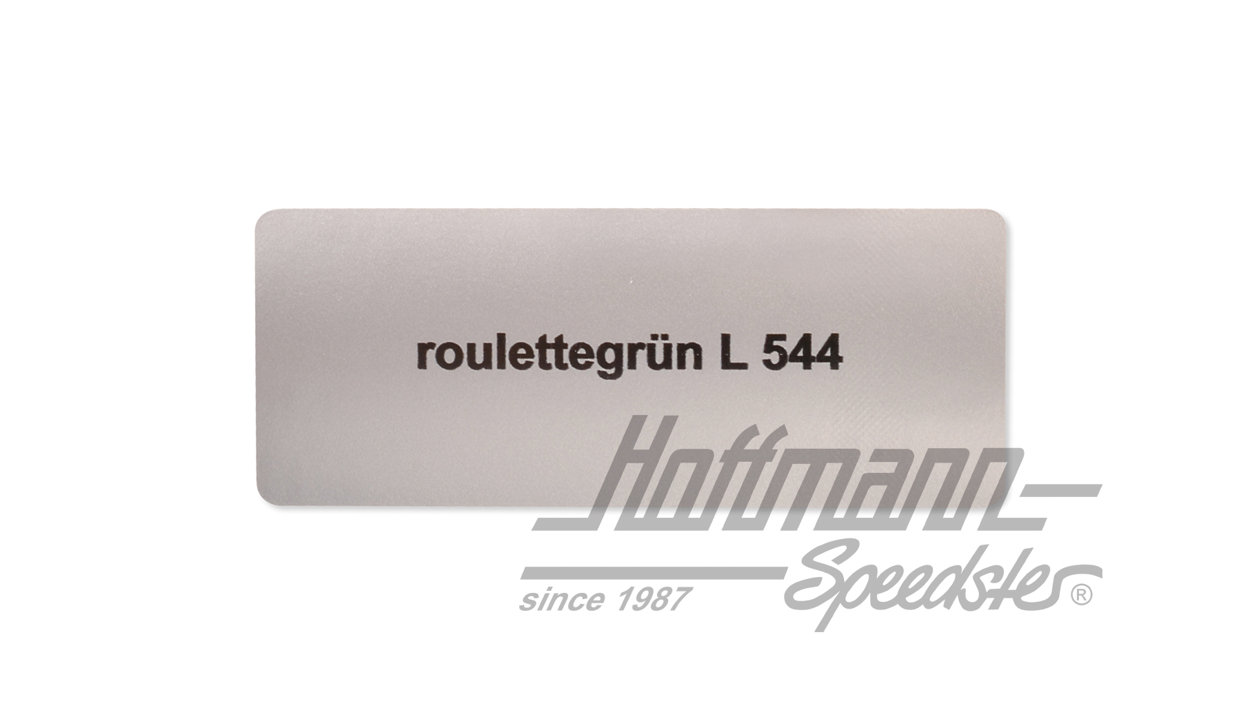 Pegatina, número de color L544, verde ruleta | L544 | 021-0180-14