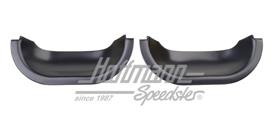 Protecciones de manilla de la puerta, aluminio, negras, Audi 80, 86- | 50029 | 200-6647