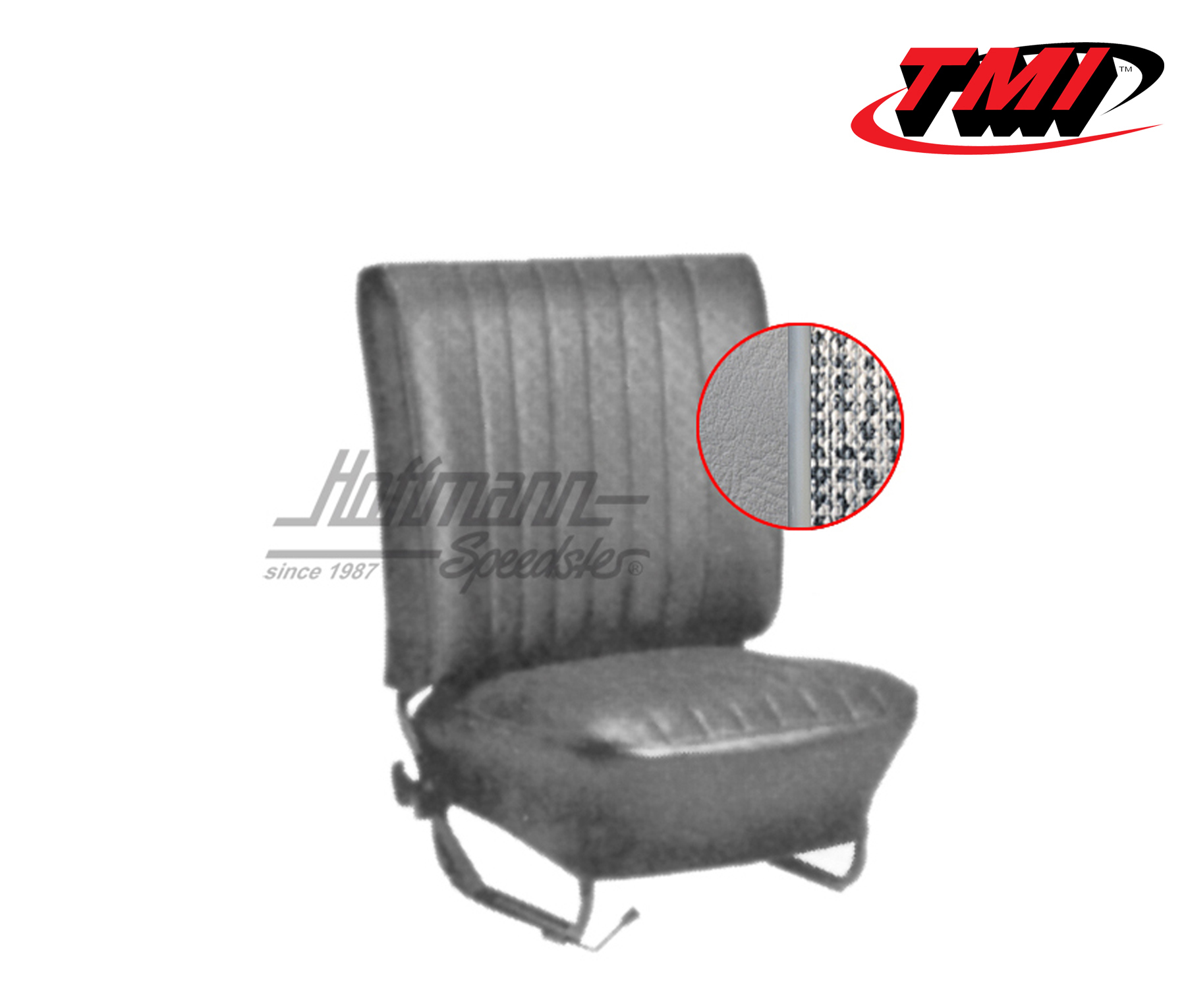 Fundas de asientos, Cabriolet, 64-67, tejido meshm gris | 43-1323-16-334 | 055-6535-15