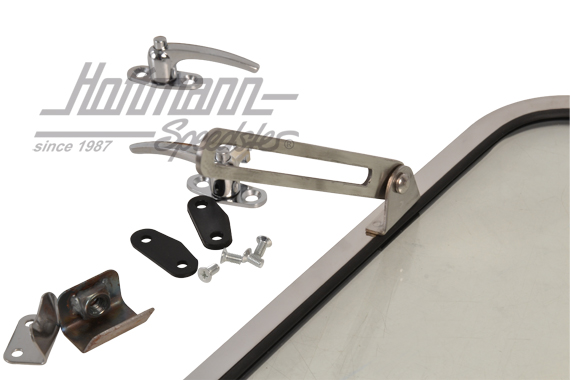 Juego de ventanilla Safari, anterior, acero inoxidable                                              