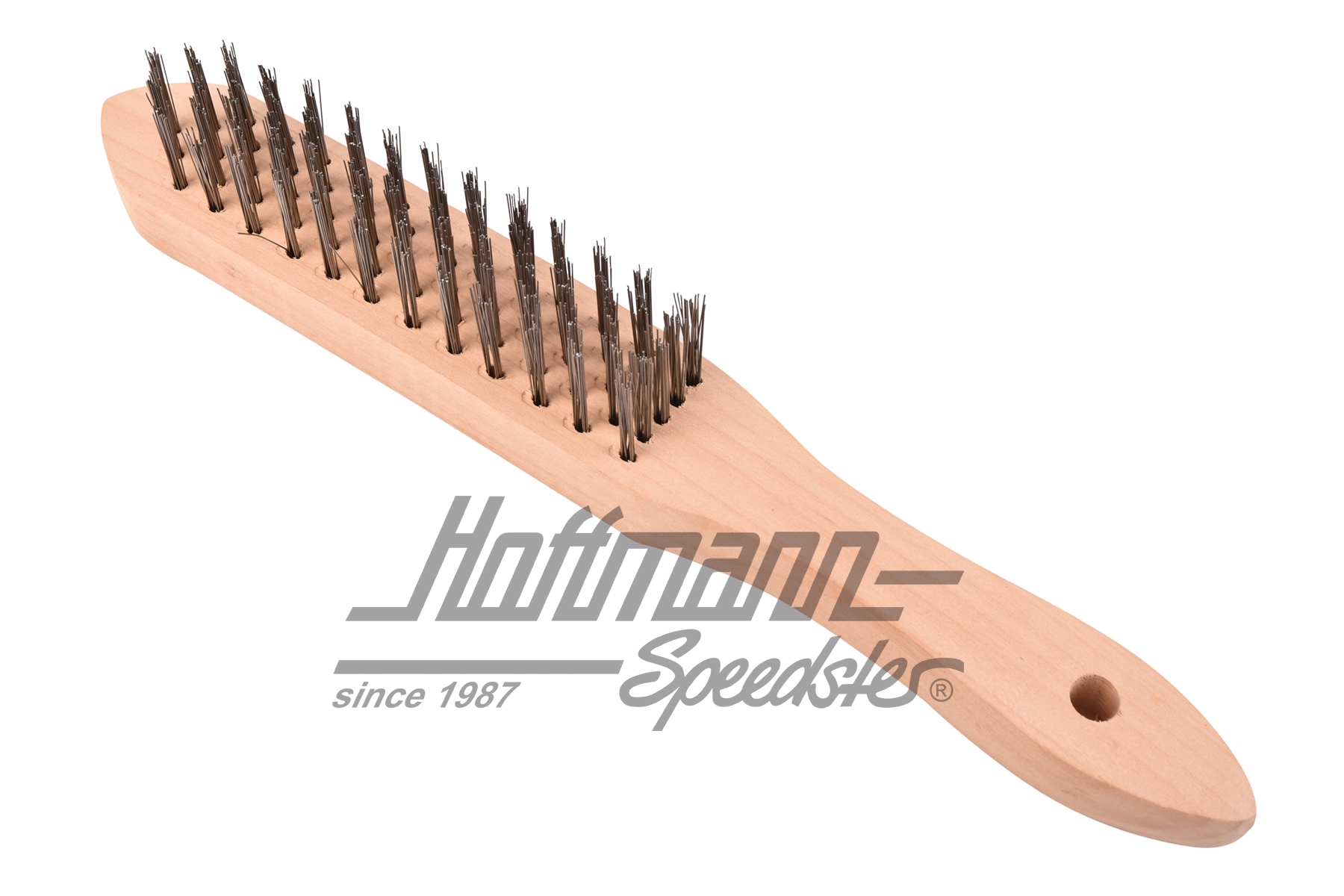 Cepillo manual, alambre de acero, 5 filas |  | 027-0750