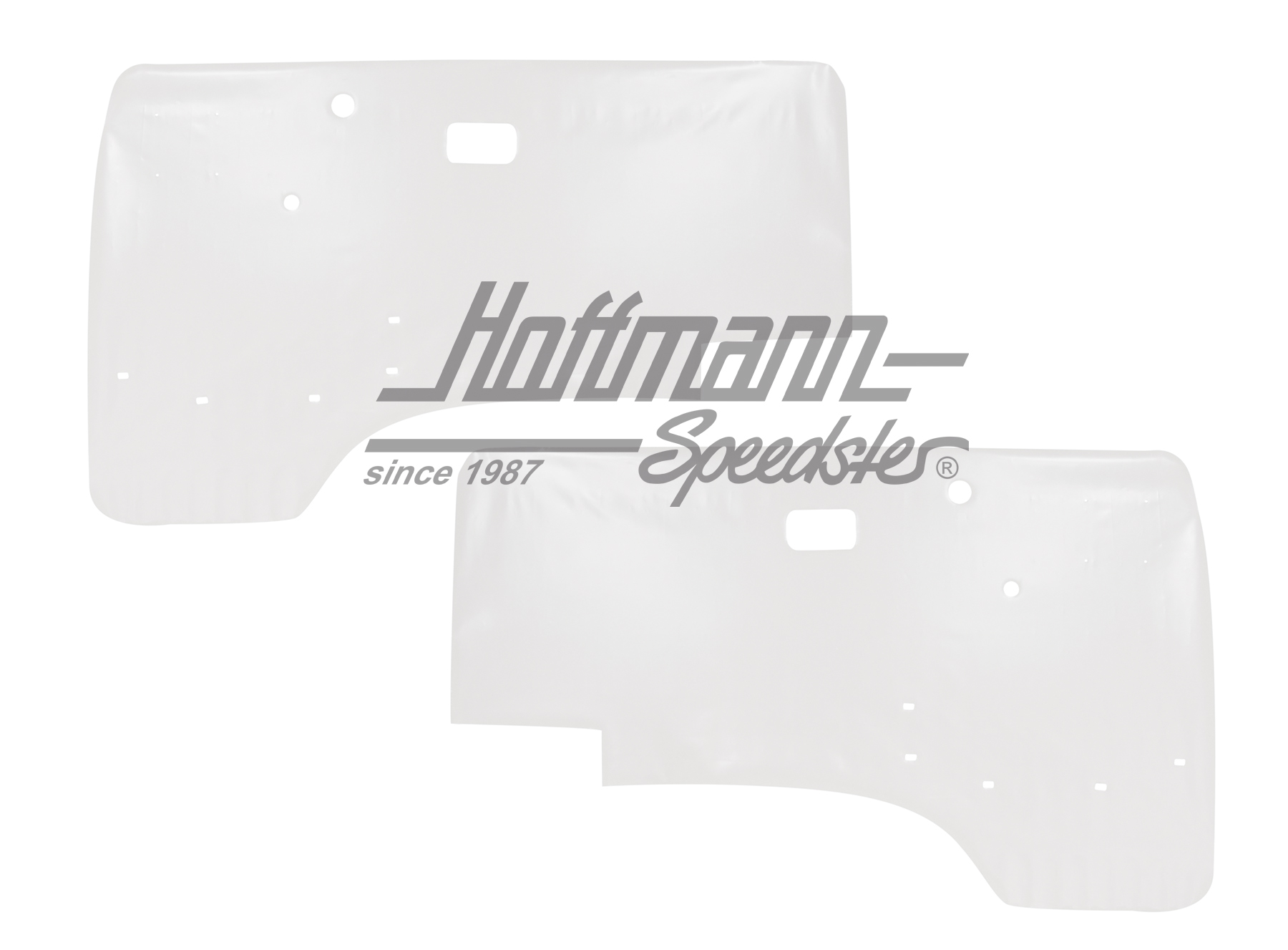 Láminas de puerta, anterior, Furgoneta T3, 5.79-7.92 (M) | 251 867 141 E / 251 867 142 E | 395-1130