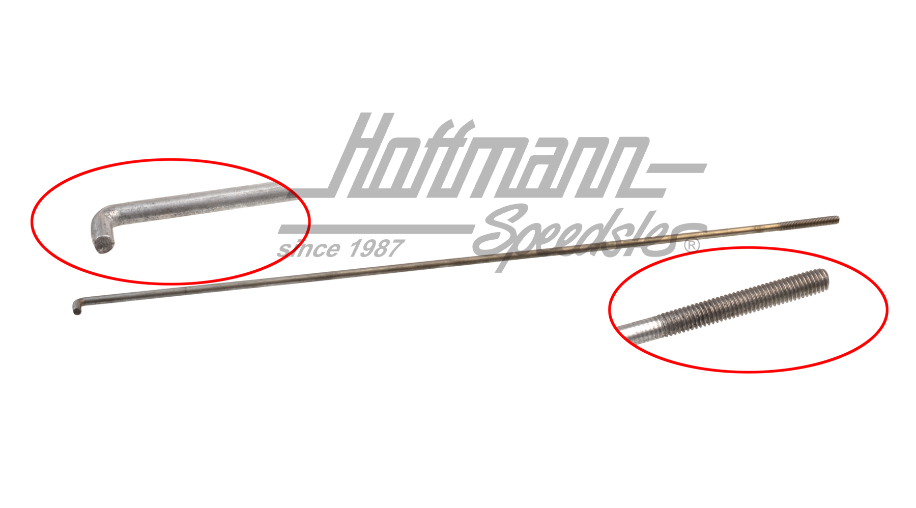 Barra de tracción, cerradura de portón trasero, Furgoneta T4
 | 701 829 217 A | 408-1046-30