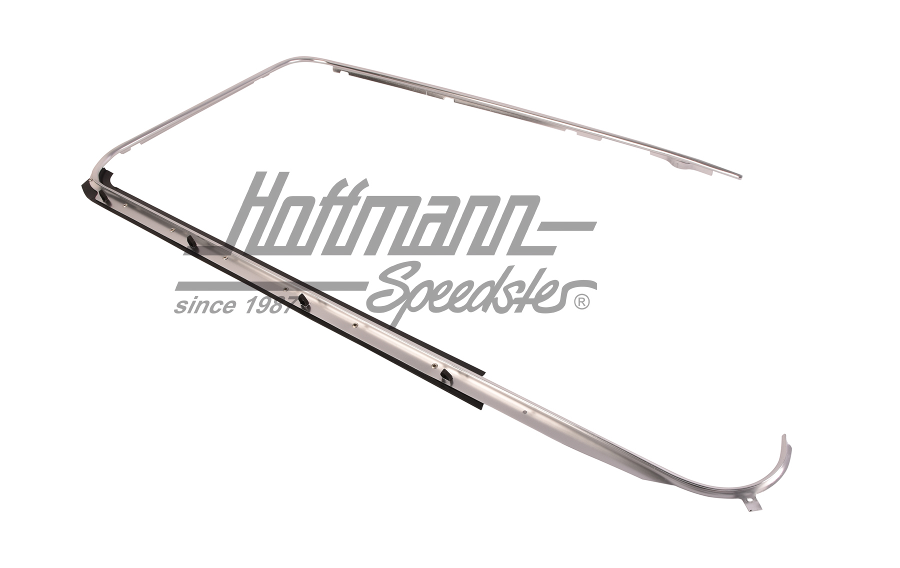 Marco decorativo de puerta, compl., color plata, dcha., 8.64-, Brasil                               