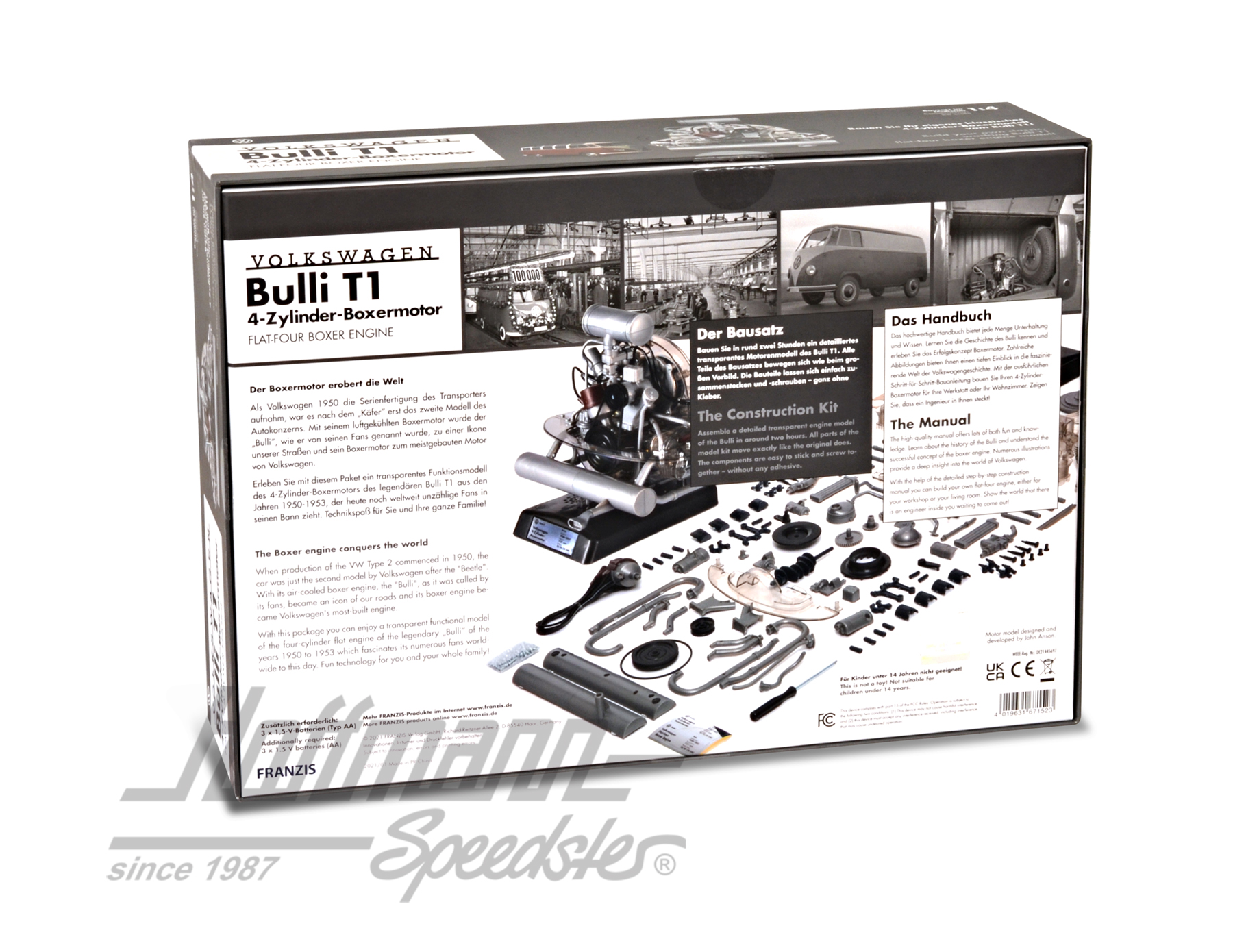 Motor VW Bulli T1, maqueta                                                                          