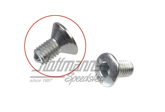 Tornillo, placa de cierre / bisagra de puerta | 211 831 701 B | 097-1008