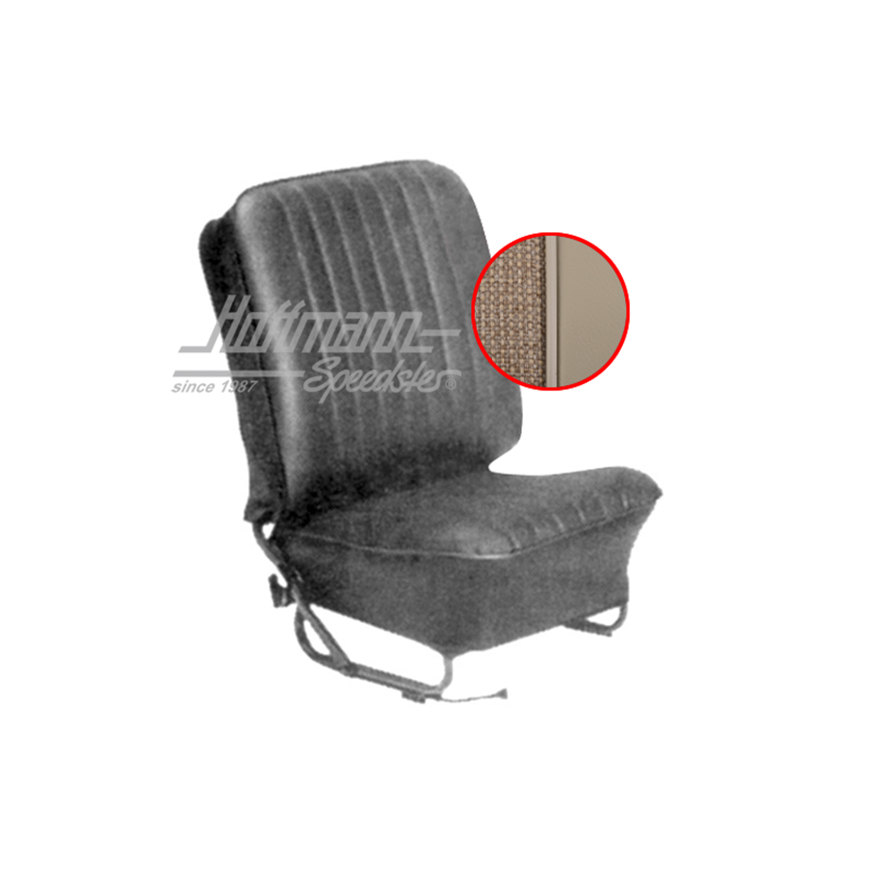 Fundas de asientos, Sedán, 8.57-7.64, Tweed, beige/blanco antiguo | 43-1123-15-74 | 055-5650-30