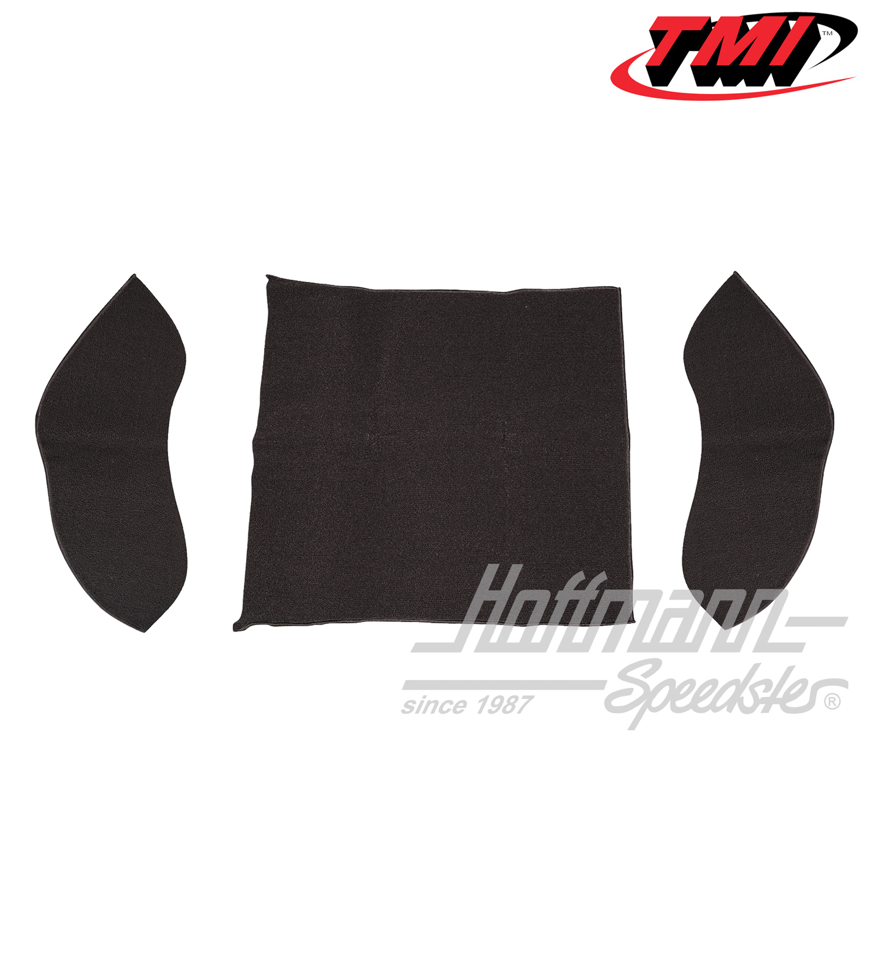 Juego de alfombrillas, maletero, Sedán, negro, 8.57-7.64 | 34-R1101-301 | 020-5339