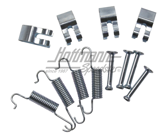 Kit de montaje, zapatas de freno, trasero, 74-78, 180mm | --- --- --- | 160-3600-10