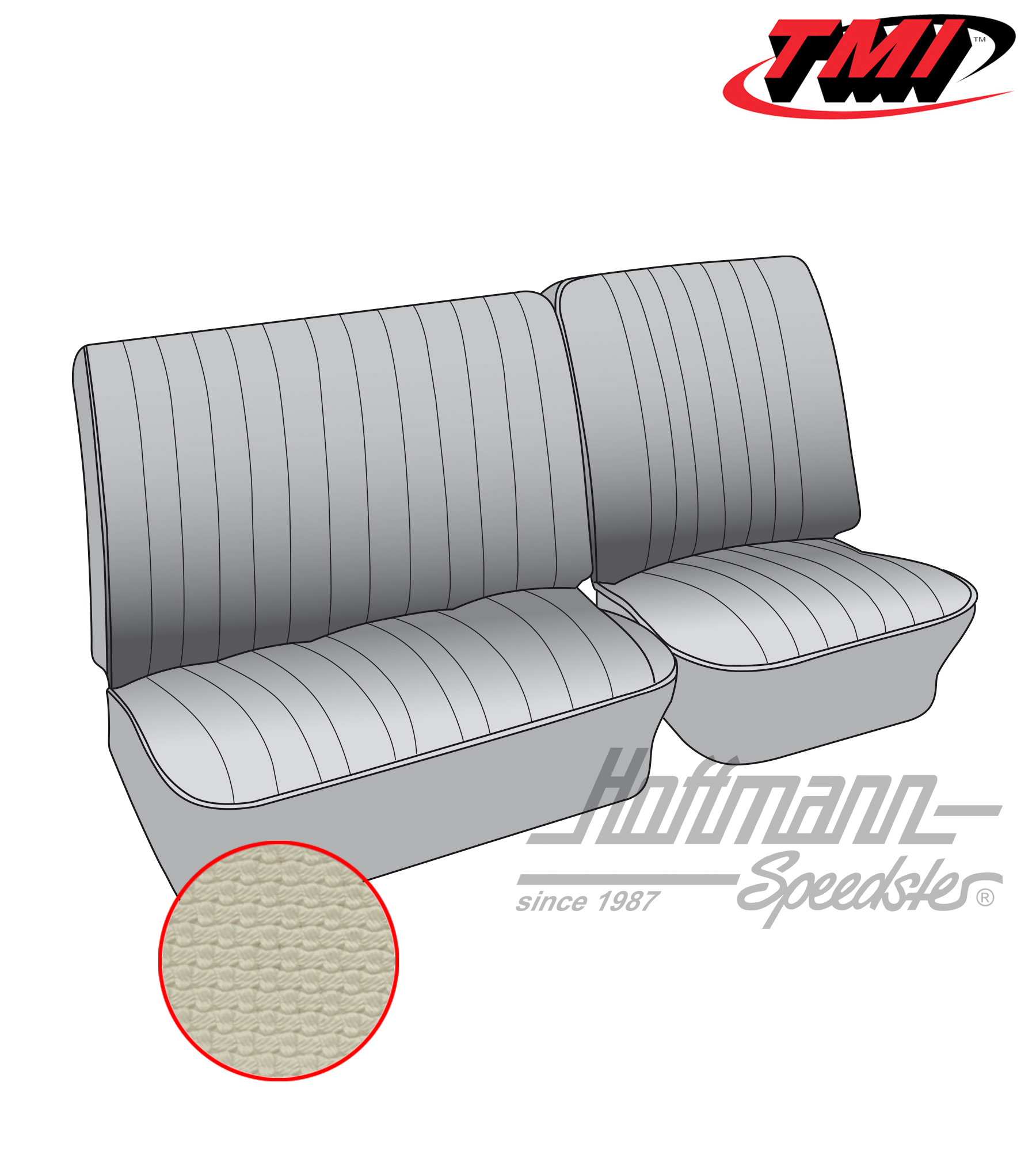 Fundas de asiento, banco de asiento delantero, 62-67, | 43-2111-05 | 098-0604-50