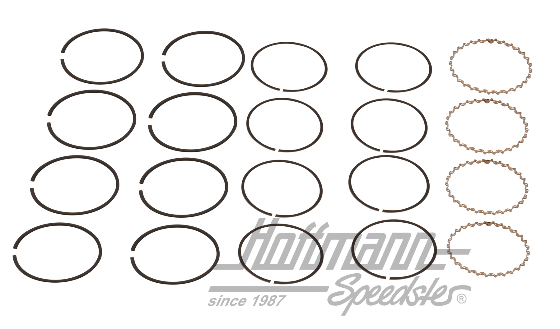 Aros de pistón, 85.5 mm, motor-CT,para 4 pistones | 070 198 169 | 307-0570
