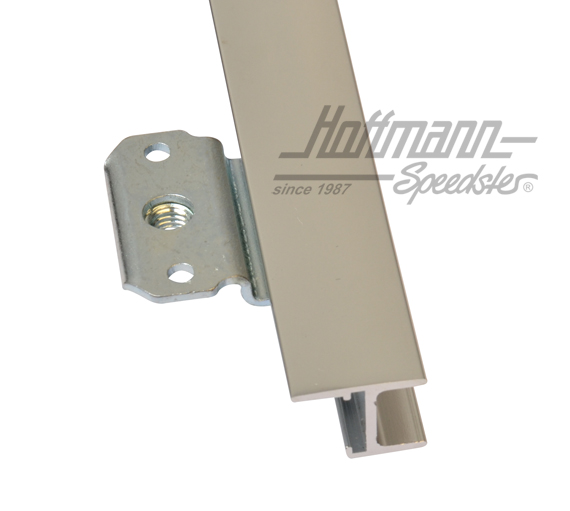 Ventanilla giratoria, compl. Furgoneta T2, cromada, dcha.                                           