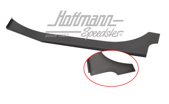 Chapa de cubierta, compartimento motor, 71-79, izquierda
 | 211 801 557 GP | 096-0490-11