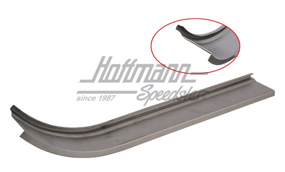 Chapa de reparación, puerta, inferior, interior, izqda. | 211 831 105 D | 096-0034-01