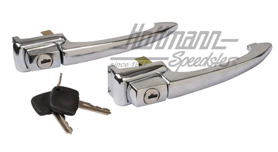 Tiradores de puerta, con misma cerradura, 63-65 | 113 898 205 D | 020-2459-06