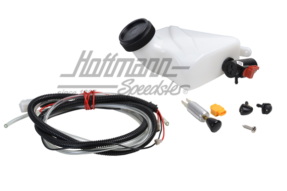 Depósito de agua, bomba eléctrica 6V, Furgoneta T1 | 211 989 080 | 086-1531