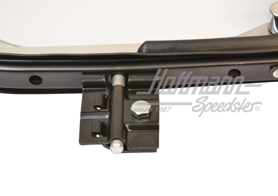 Ventanilla giratoria, compl. Furgoneta T2, cromada, dcha.                                           