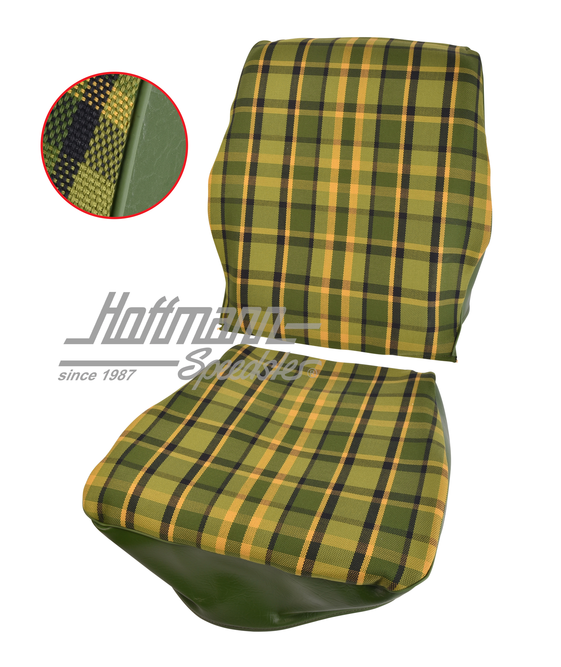 Funda para asiento, Westfalia, verde/amarillo, 74-79 |  | 098-1272-56
