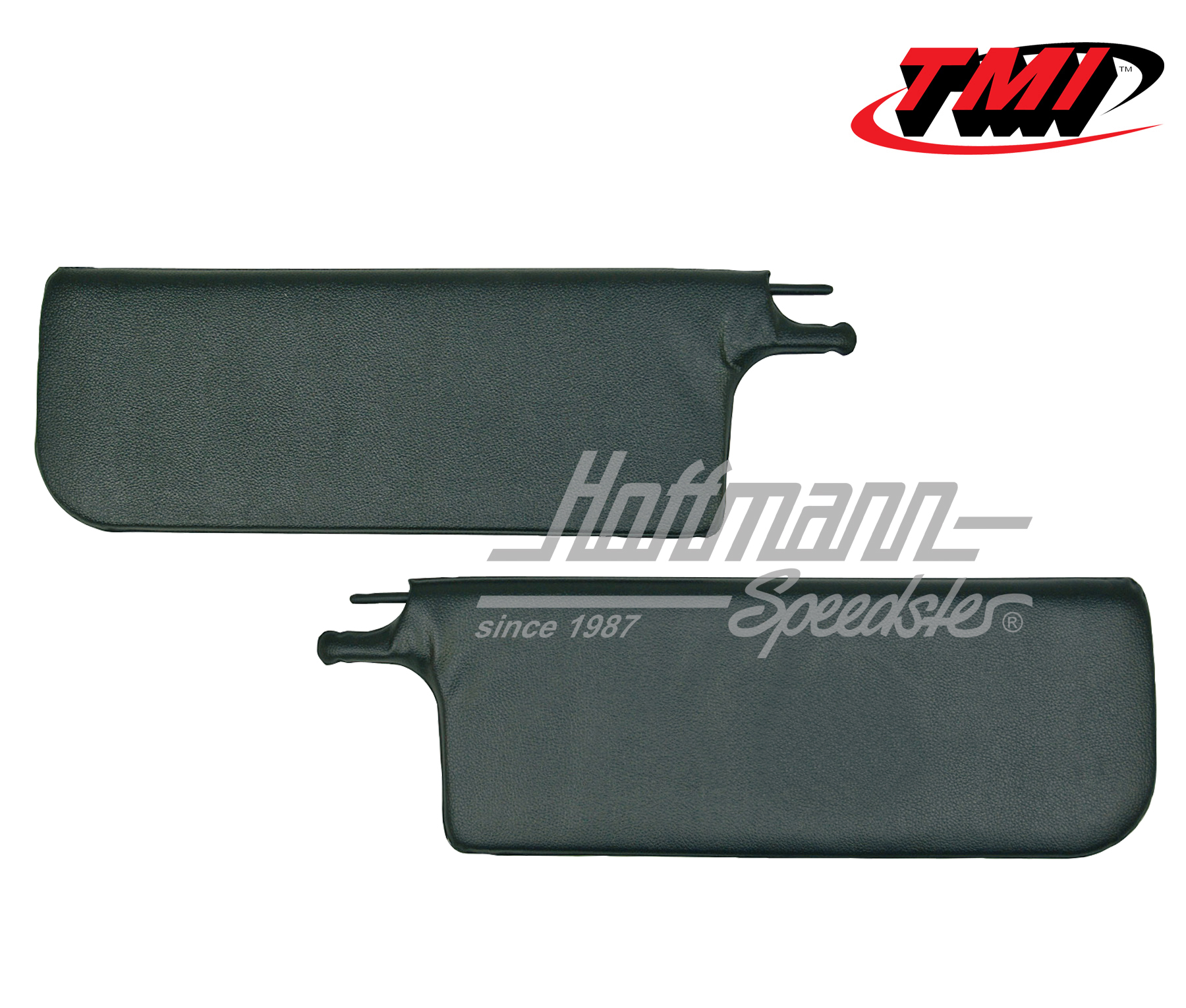 Viseras parasol, negras, Cabrio, 8.64-7.72 | 21-2025 | 055-7357