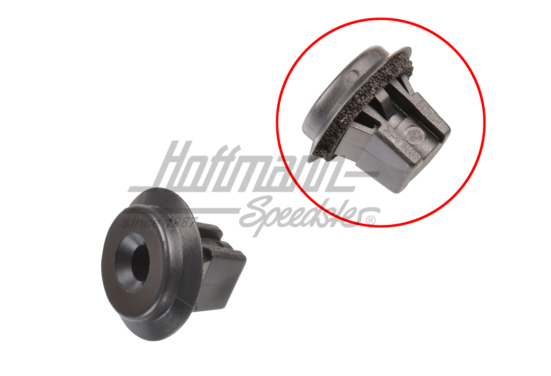 Tuerca de inserción, asidero, portón trasero | 1H6 827 584 A | 208-1138-16