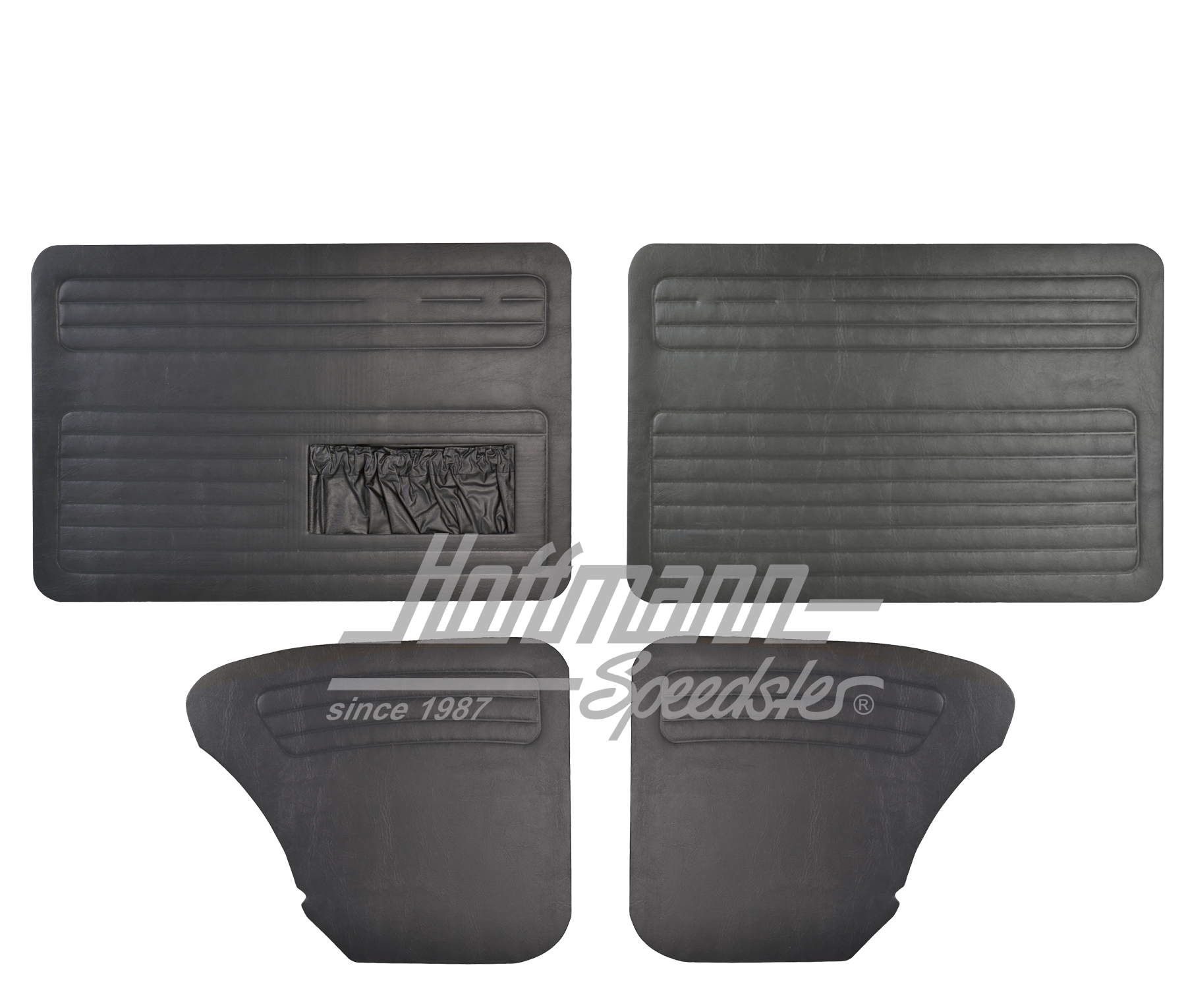 Revestimientos de puerta y laterales, negro, Berlina, 8.66- | 111 898 320 | 020-0021
