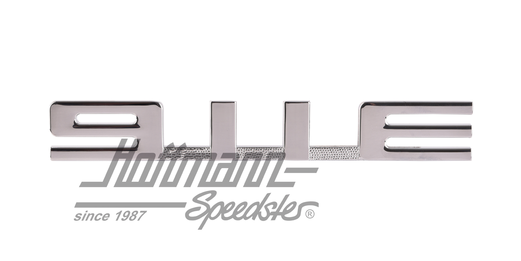 Logotipo, 911 E, cromado | 901 559 325 50 | 580-0953-36
