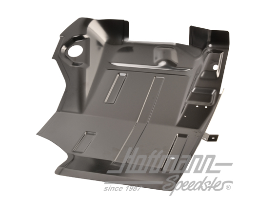 Chapa, suelo del pedal, Furgoneta T3, izquierda | 251 801 051 | 390-0020-01