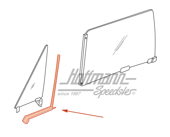 Junta de ventana triangular
, 914, izquierda                                                       