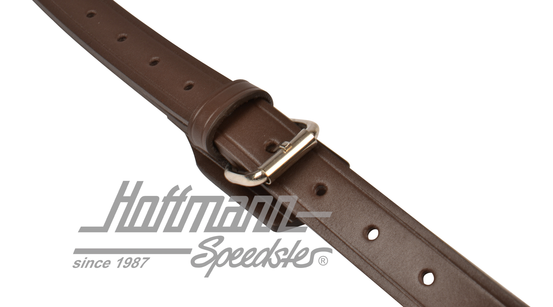 Juego de correas de cuero, portaequipajes, marrón                                                   