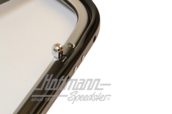 Ventanilla giratoria, compl. Furgoneta T2, cromada, dcha.                                           