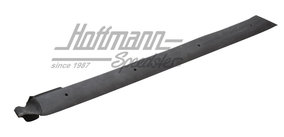 Junta, bastidor del techo, exterior, .83-.85, izquierda                                             