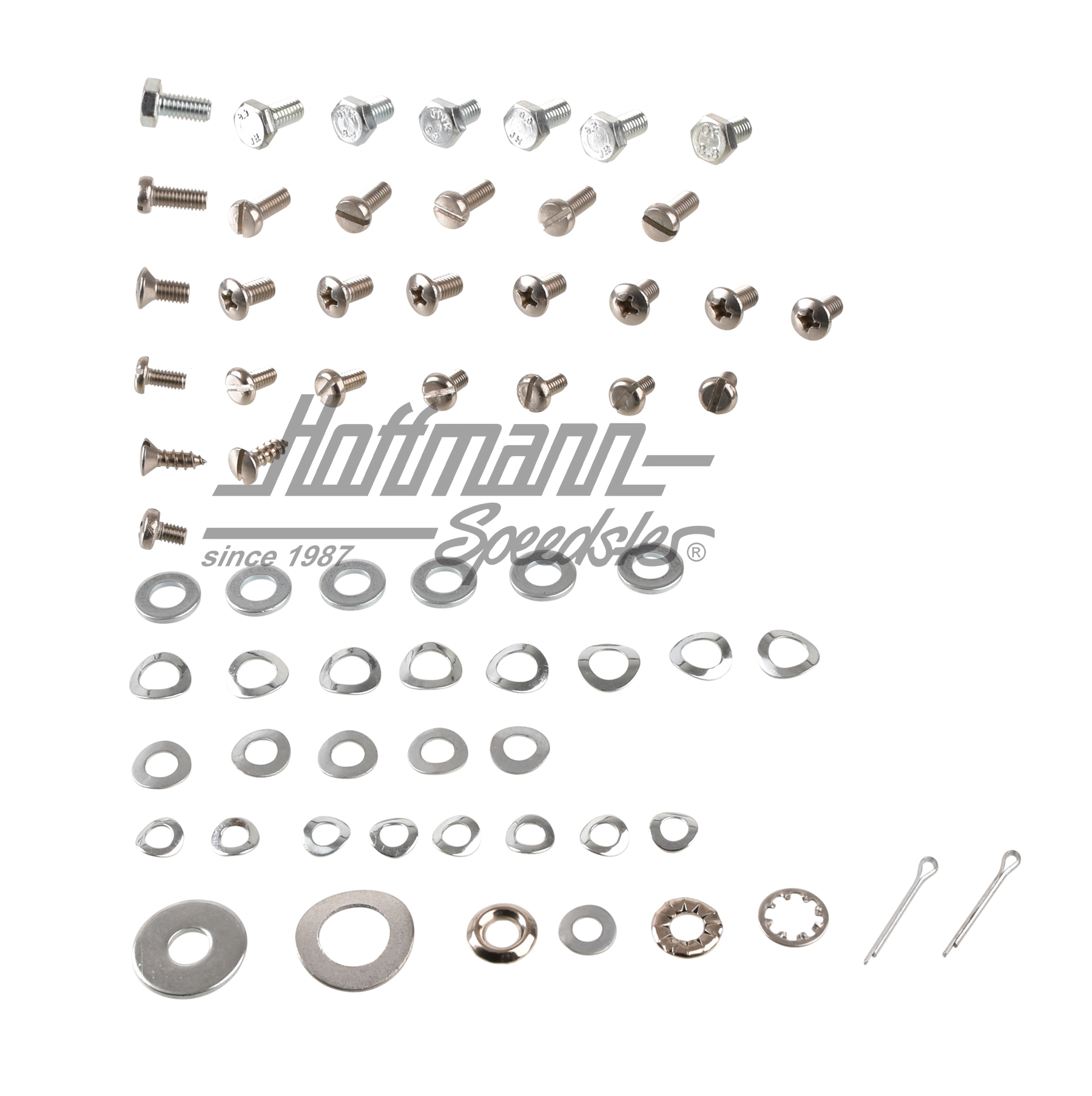 Juego de tornillos, techo plegable, 
Escarabajo, 8.55-7.63 | 115 875 000 A | 055-7185-63