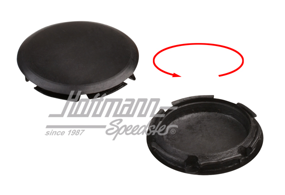 Tapón obturador, negro, 25 mm | 211 831 449 | 020-5263-05