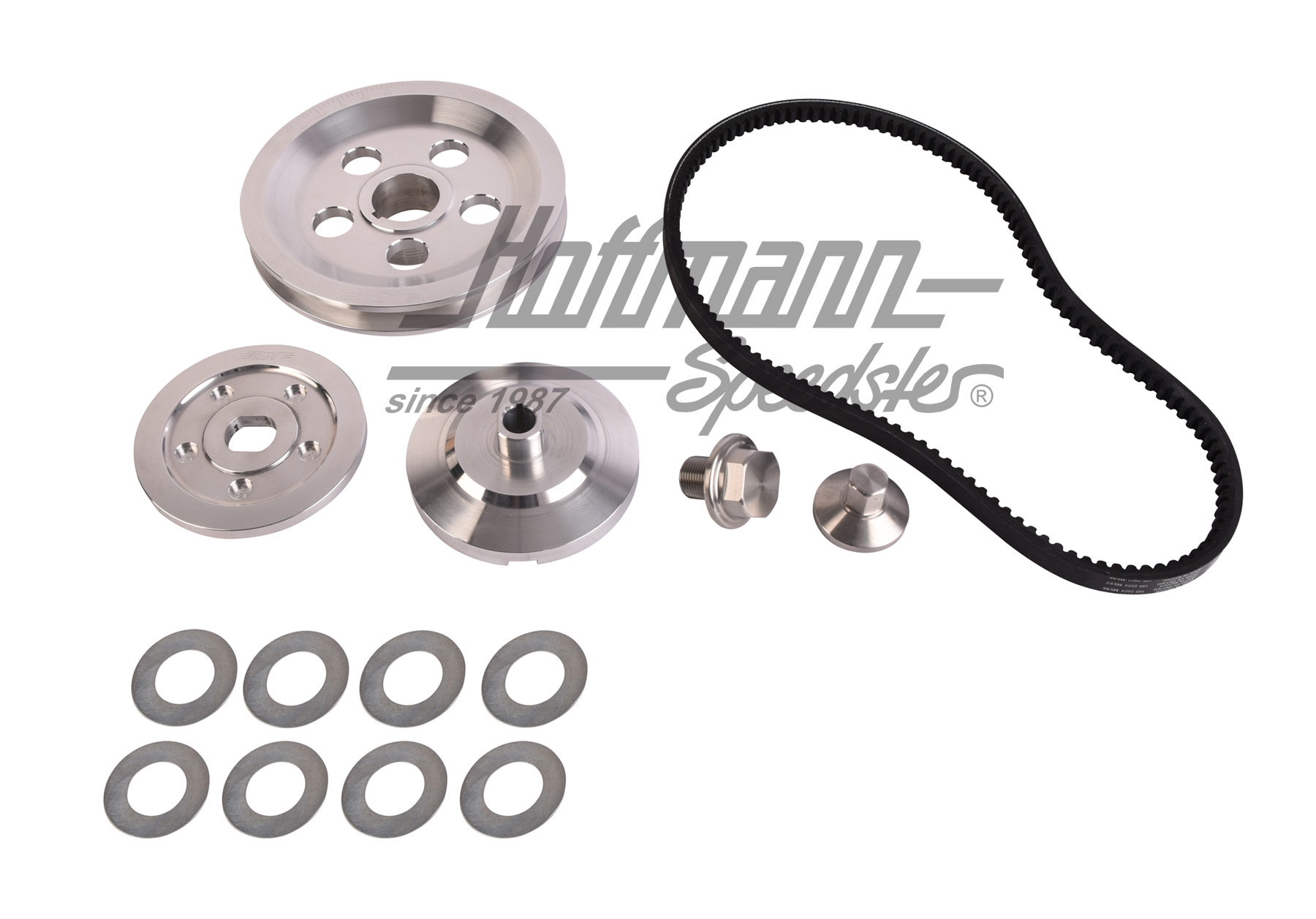 Kit de poleas, MST, Aluminio | M20400200 | 010-1074-20