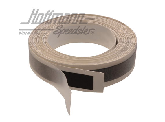 Moldura decorativa, 10 mm, negra                                                                    