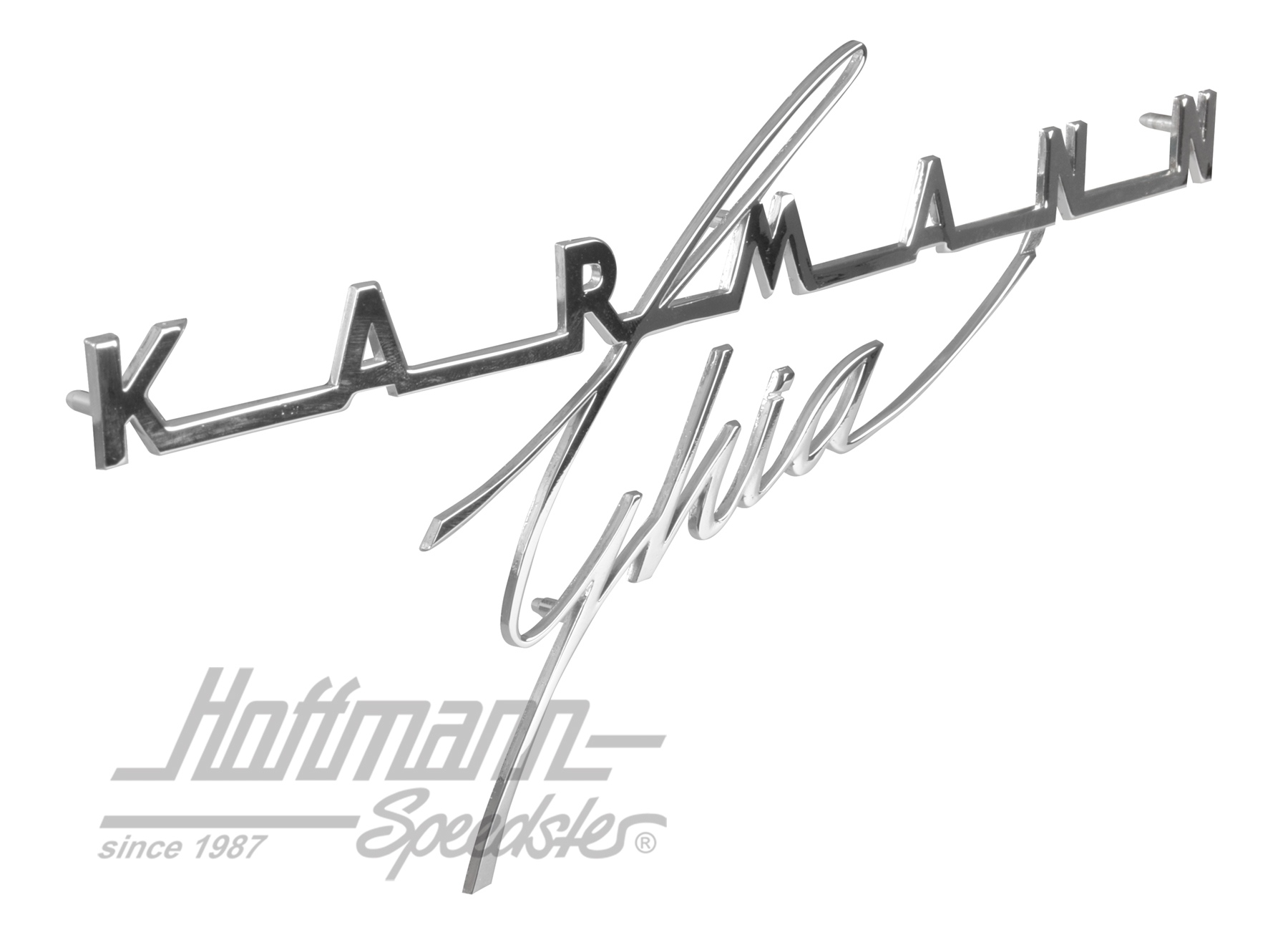 Logotipo "Karmann Ghia", 8.62-7.74                                                                  