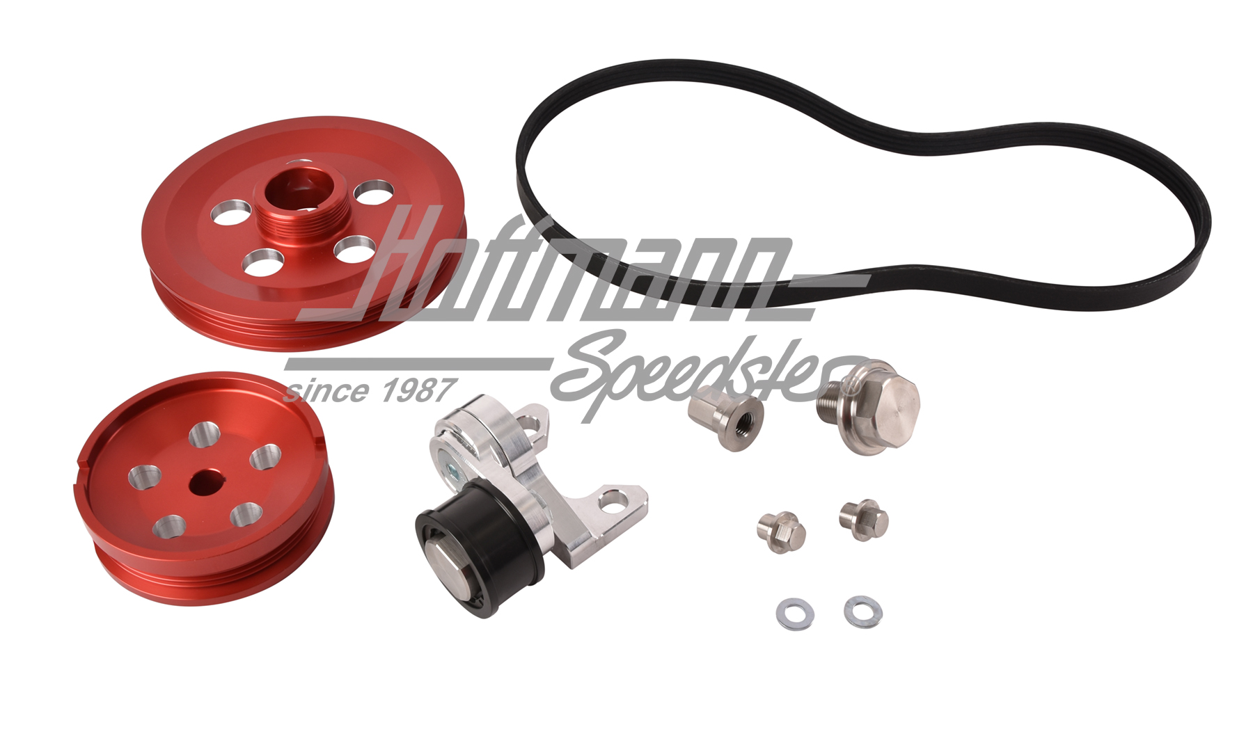 Kit de poleas, MST, rojo                                                                            