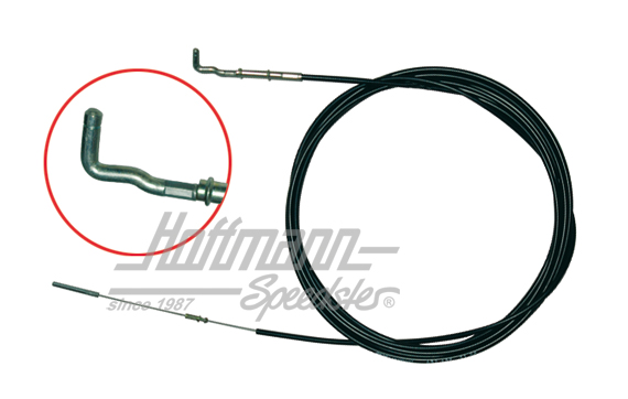 Cable de calefacción, 4115 mm, Furgoneta T2, 72-79, izqdo.                                          