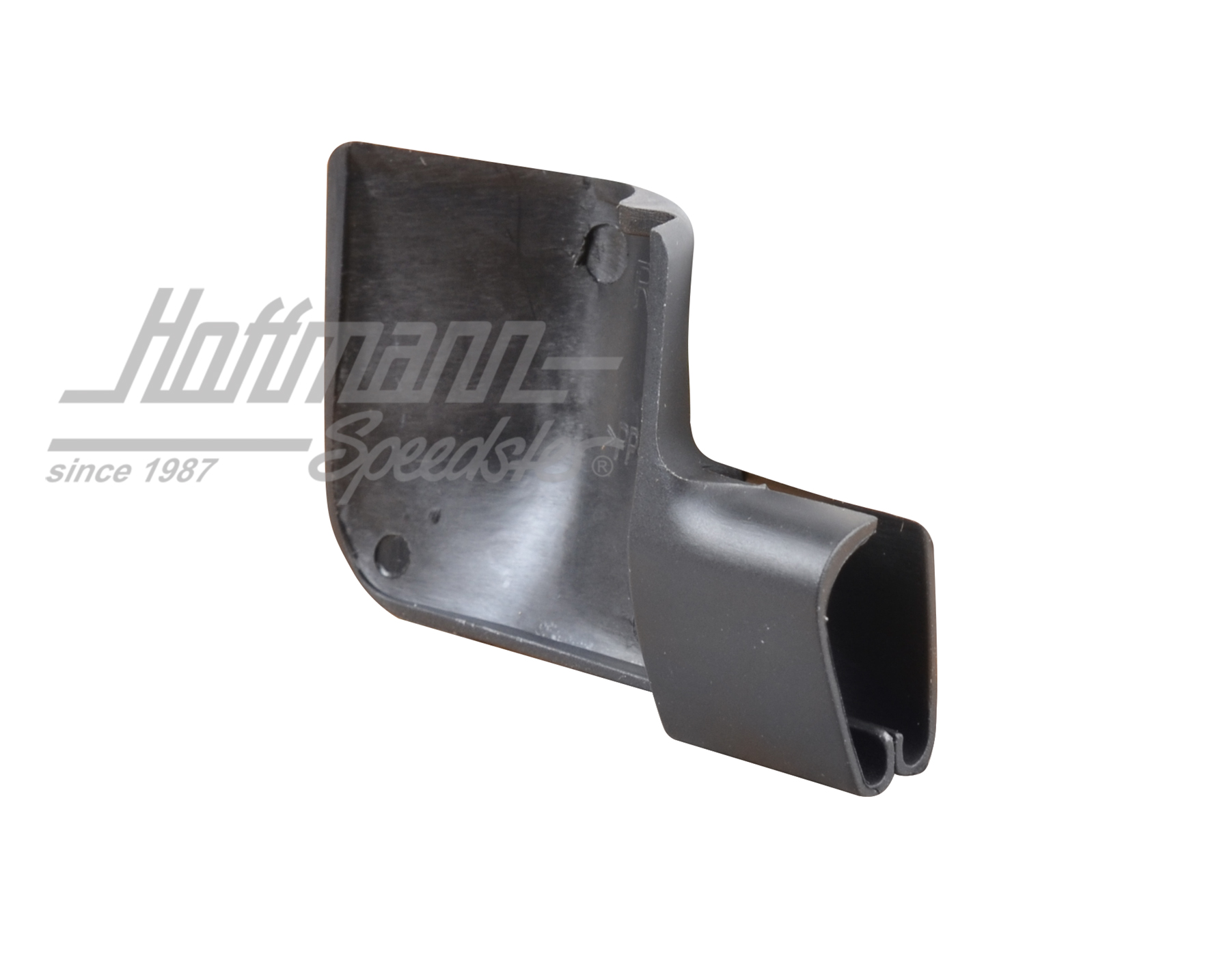 Cobertura, burlete, puerta corredera, dcha., negra
                                                