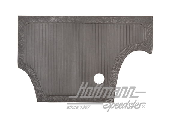 Estera de goma, chapa antisalpicaduras, 8.65-, gris | 113 863 107 AGY | 020-5455-04