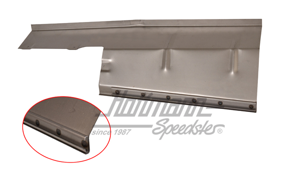 Chapa de cubierta
, compartimento motor, 67-71, izquierda | 211 801 557 F | 096-0490-01